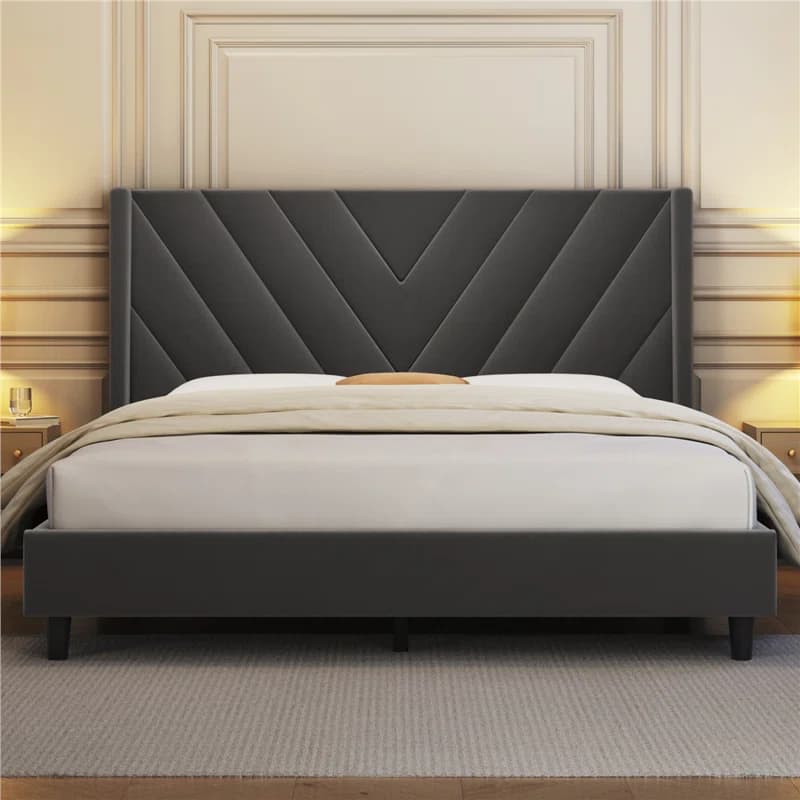 Permelia Queen lines Bed thumbnail 3