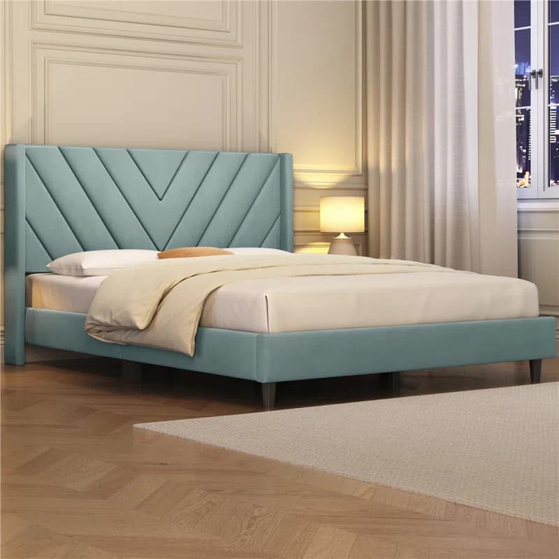 Permelia Queen lines Bed thumbnail 4