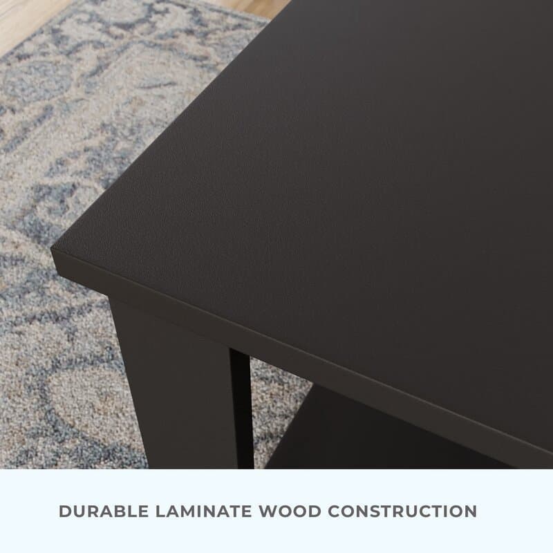 Ply Wood Coffee Table with Storage thumbnail 4