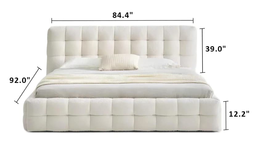 Puff Boucle Bed thumbnail 2