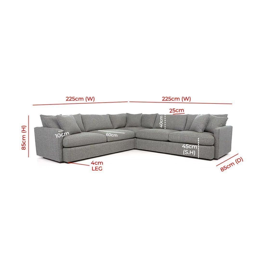 Queen Lounge Elegant Sectional Sofa thumbnail 6