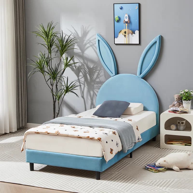 Rabbit Headboard Twin Bed thumbnail 2