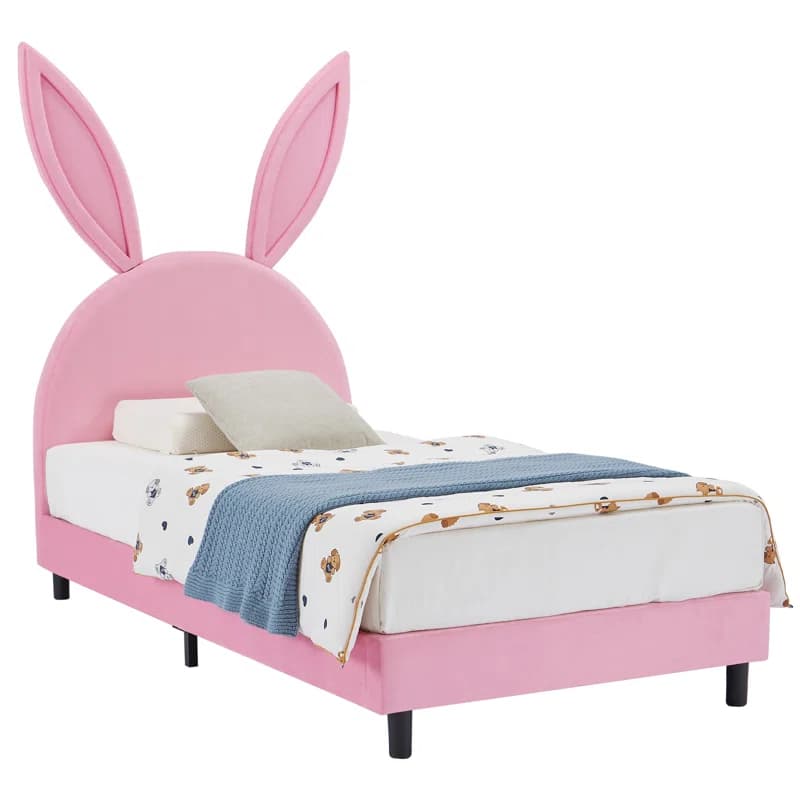 Rabbit Headboard Twin Bed thumbnail 3