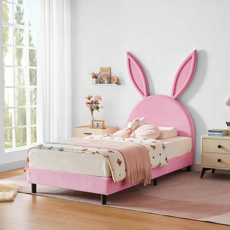 Rabbit Headboard Twin Bed thumbnail 4