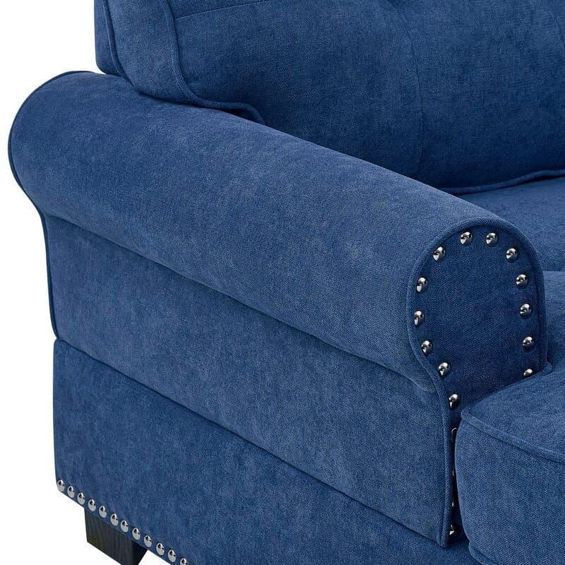 Rolled Two Arms Chaise Lounge thumbnail 6