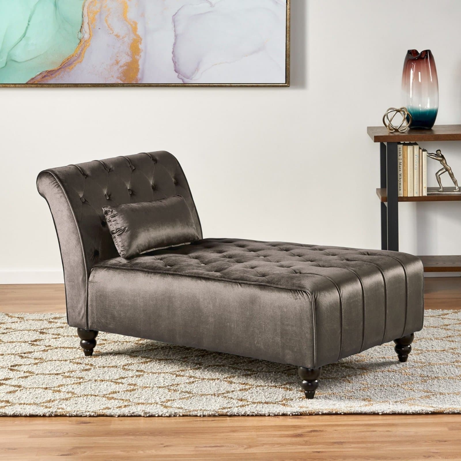 Rubie Velvet Chaise Lounge furniture product