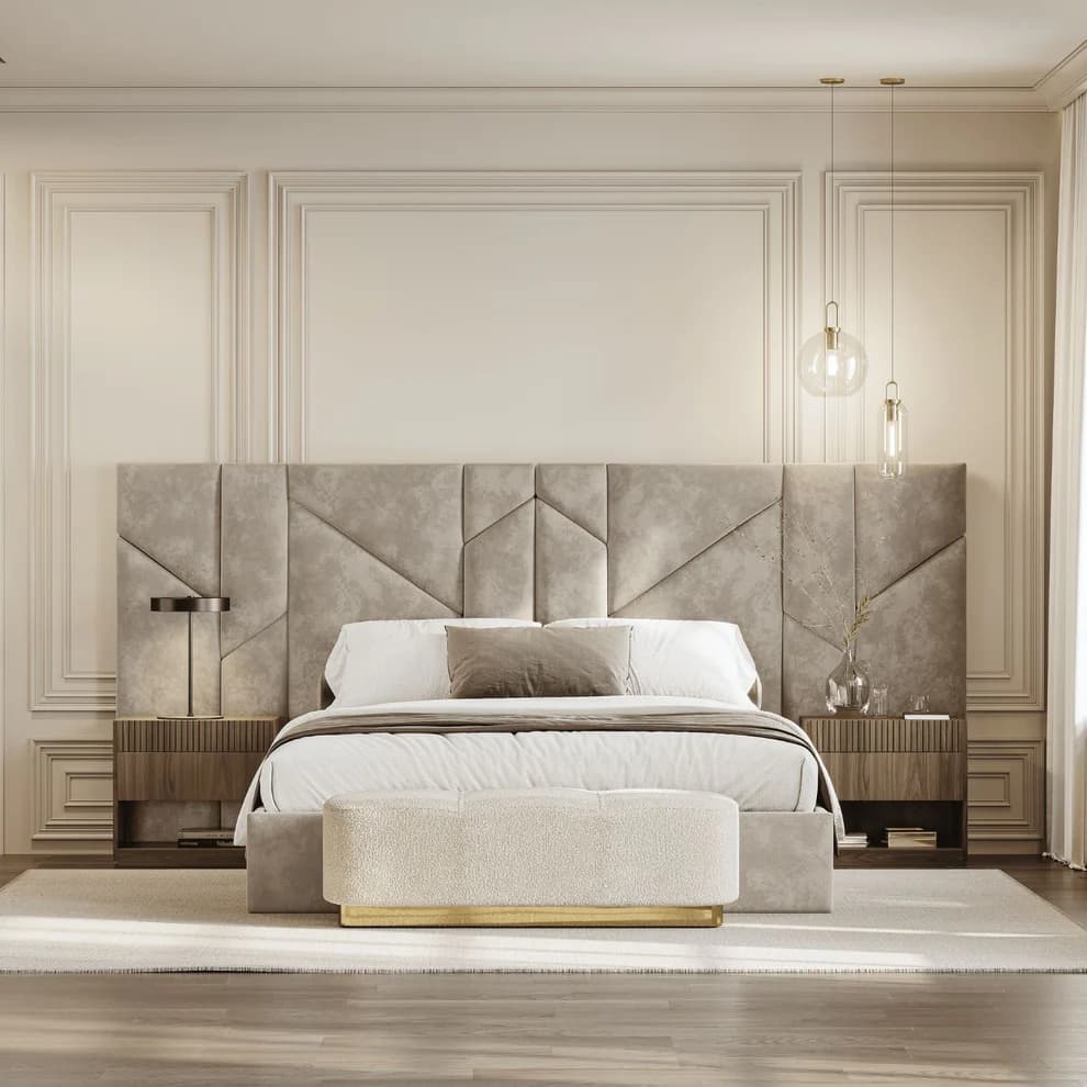 Sadet Headboard Bed thumbnail 1
