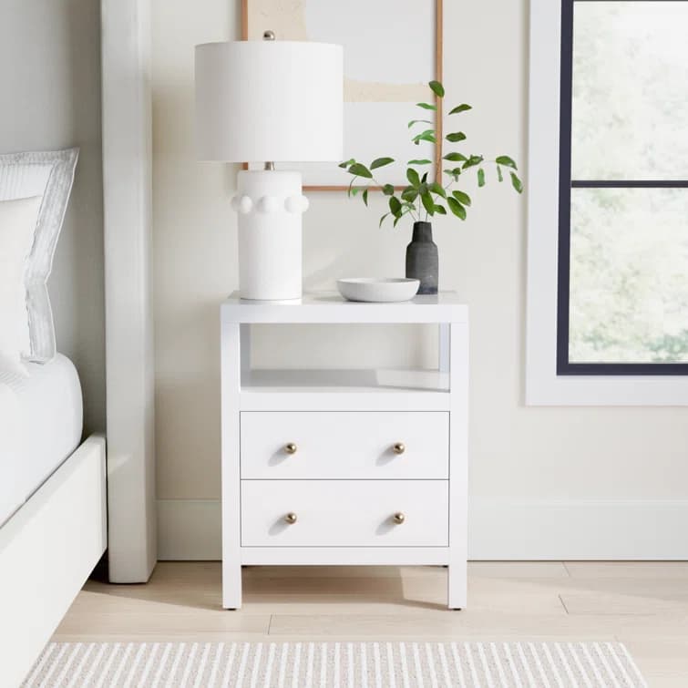 Selena 2 Drawer End Table thumbnail 1