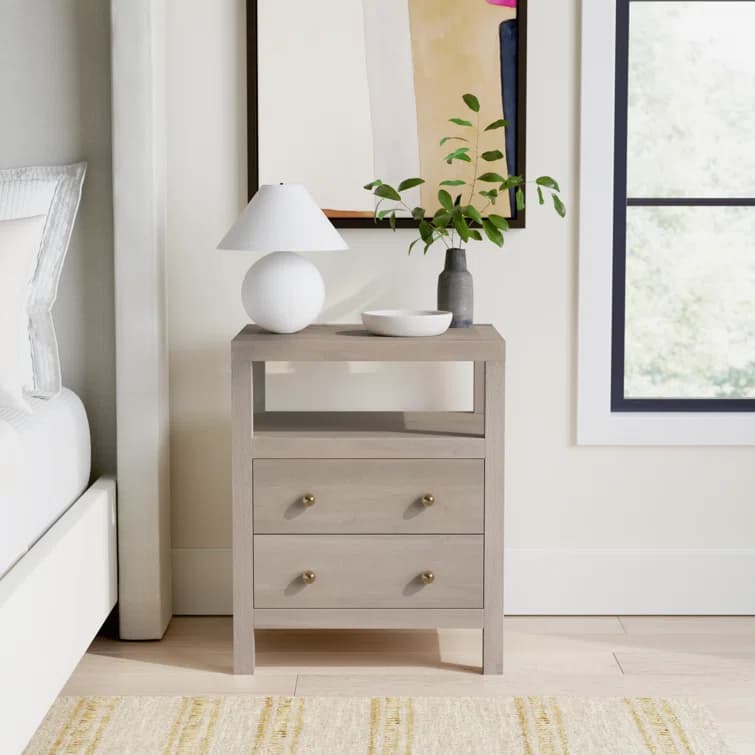 Selena 2 Drawer End Table thumbnail 2