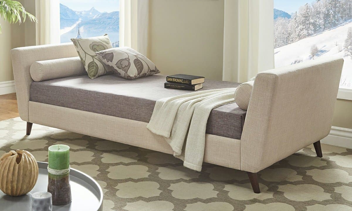 Simple Fabric Upholstered Daybed thumbnail 3