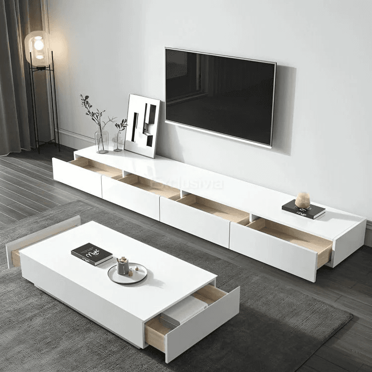 Sparta 4 Drawer Tv & Coffee Table furniture product