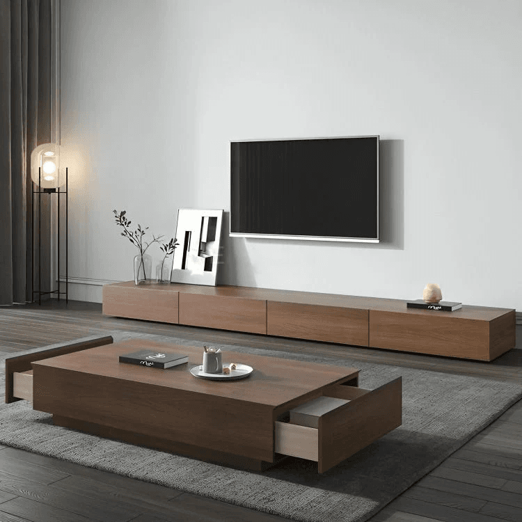 Sparta 4 Drawer Tv & Coffee Table thumbnail 2