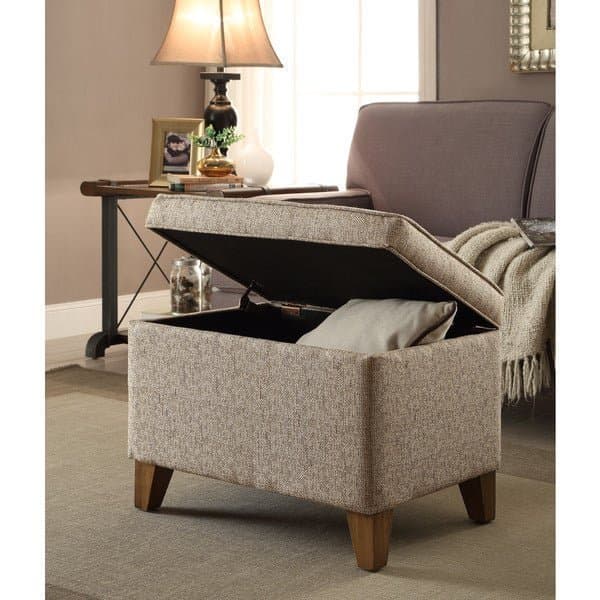 Square Hassel Storage Ottoman thumbnail 3