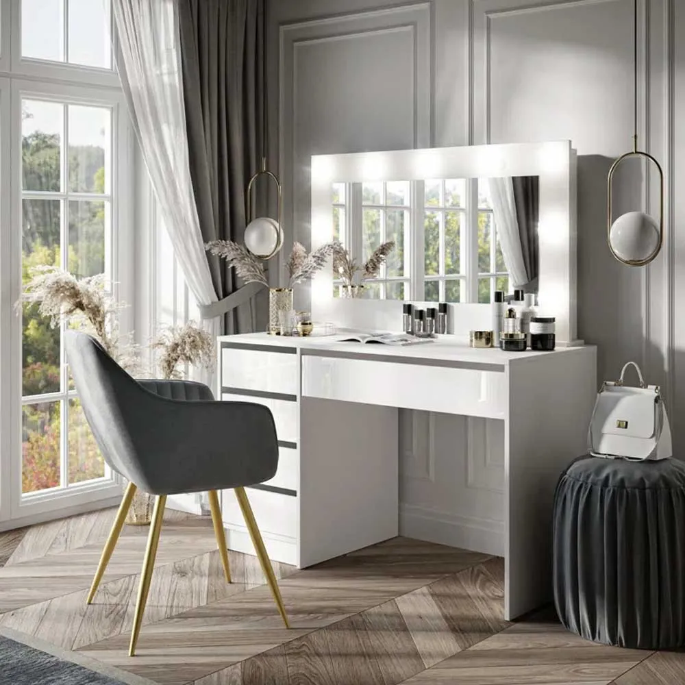 Stylish Dressing Table with Mirror thumbnail 2