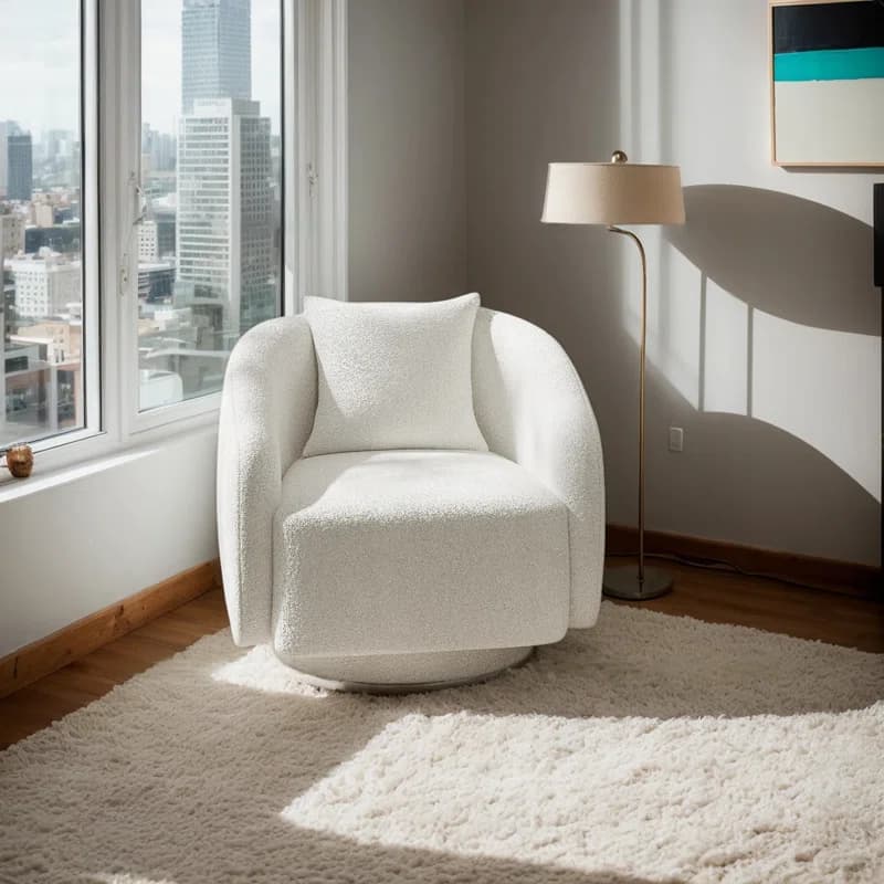 Swivel Barrel Chair thumbnail 2