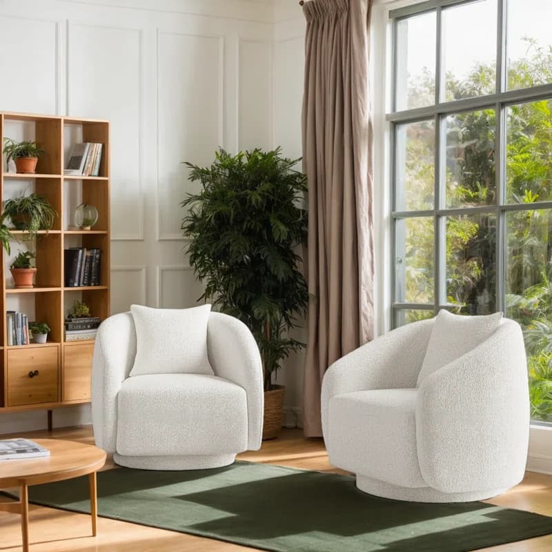 Swivel Barrel Chair thumbnail 3