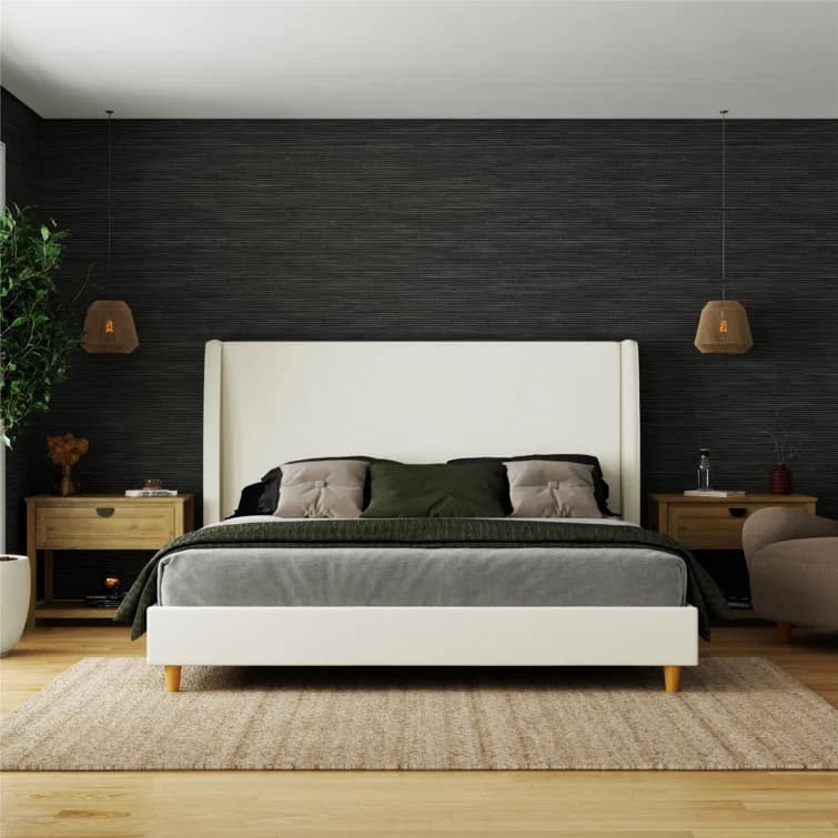 Tess King Wingback Bed thumbnail 3