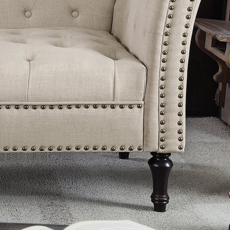 Tufted One Right-Arm Chaise Lounge thumbnail 2