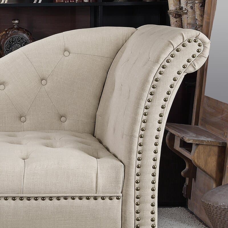 Tufted One Right-Arm Chaise Lounge thumbnail 3