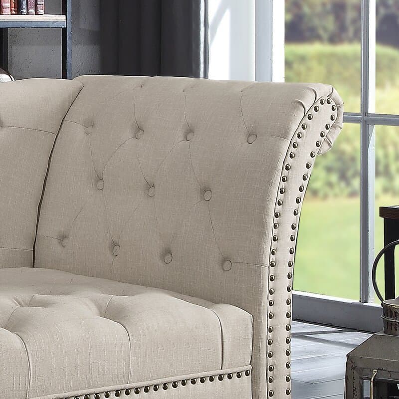 Tufted One Right-Arm Chaise Lounge thumbnail 5