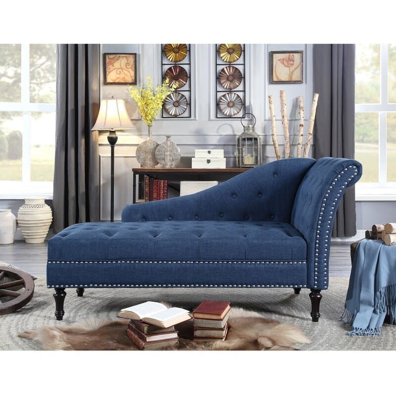 Tufted One Right-Arm Chaise Lounge thumbnail 6
