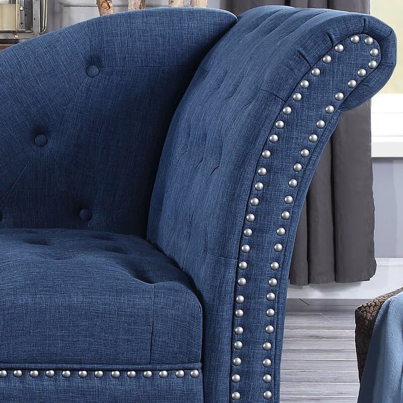 Tufted One Right-Arm Chaise Lounge thumbnail 7
