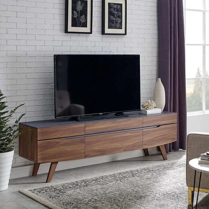Tv stand in Walnut Gray furniture product