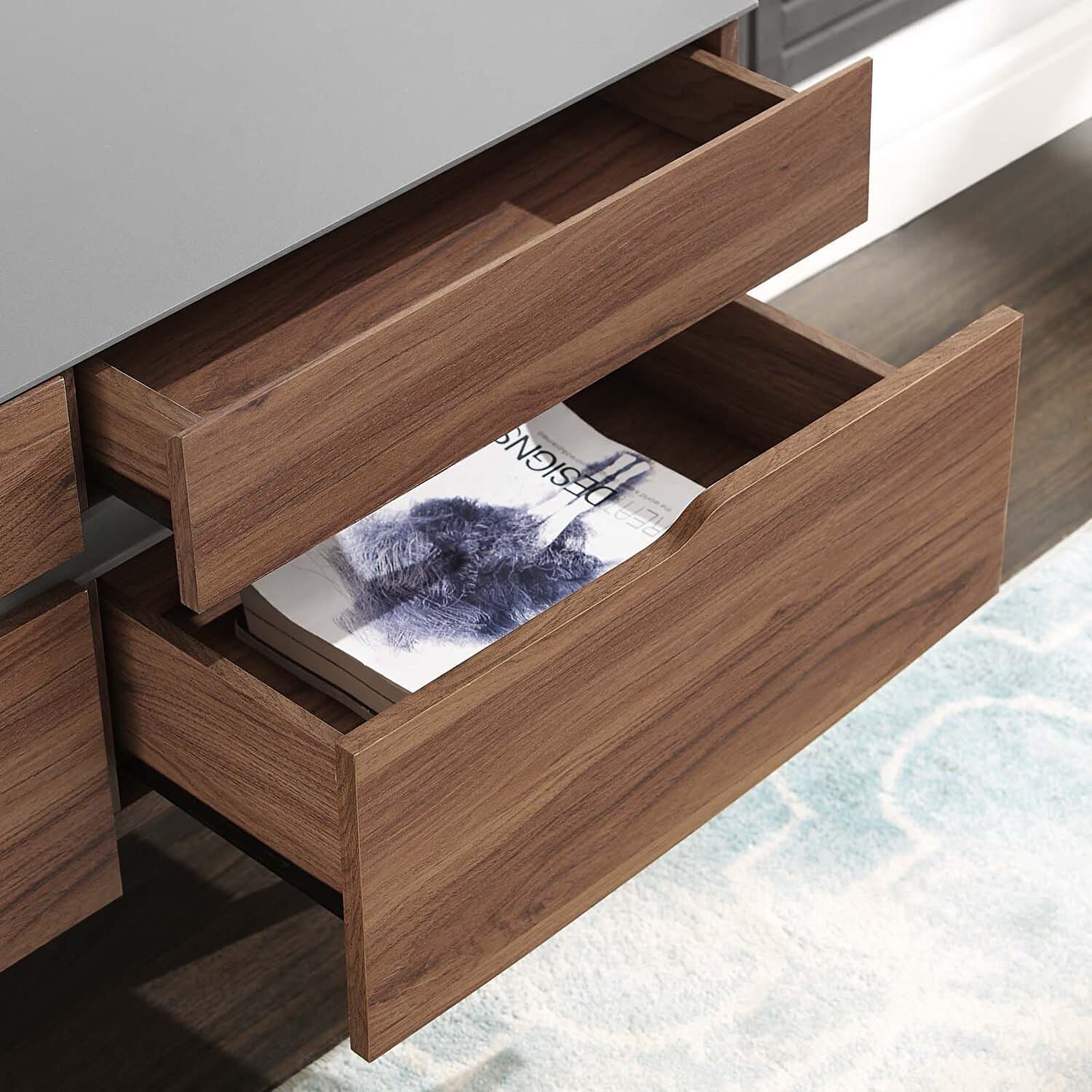 Tv stand in Walnut Gray thumbnail 5