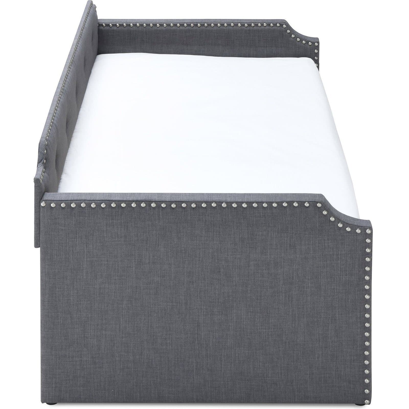 Upholstered Daybed with Trundle thumbnail 4