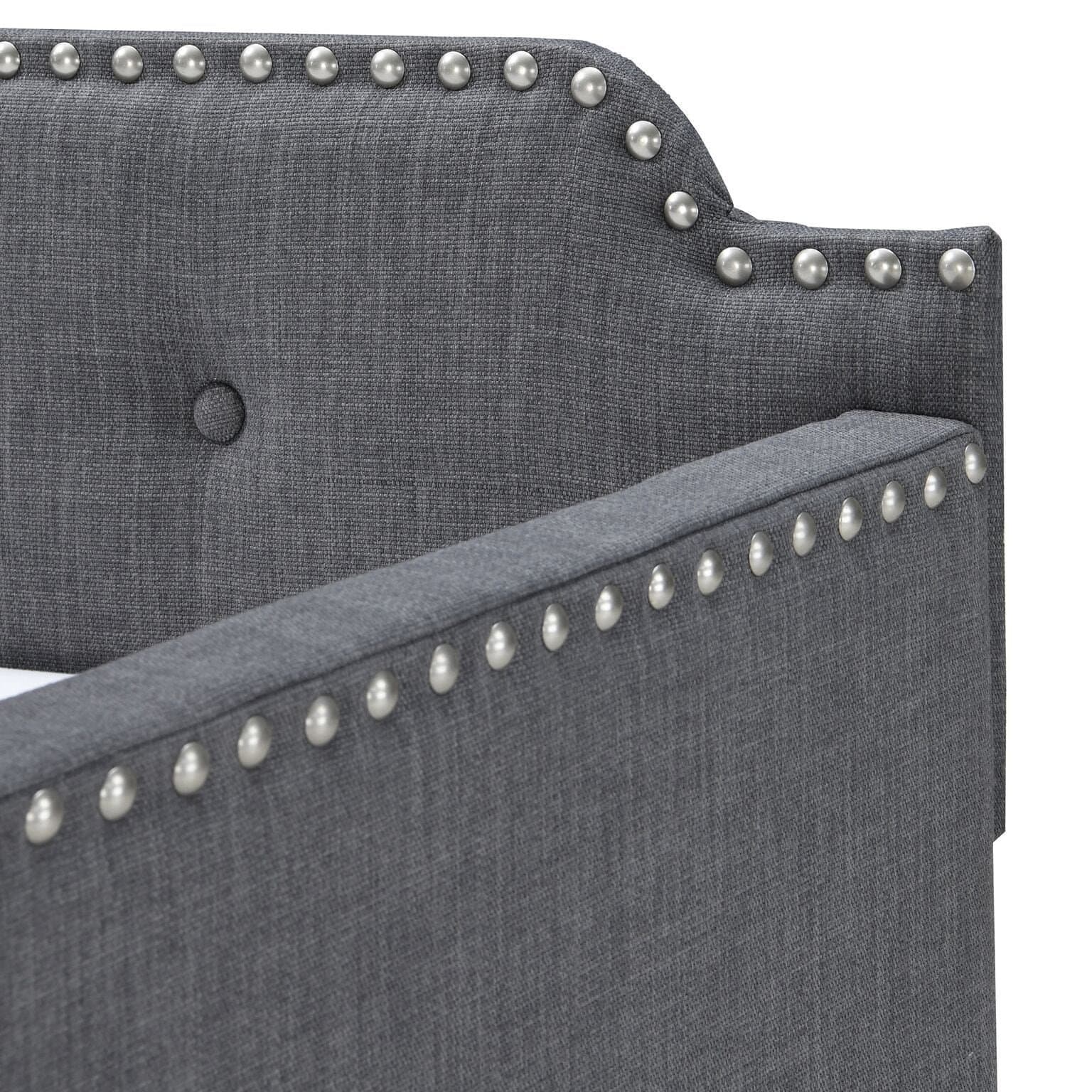 Upholstered Daybed with Trundle thumbnail 6