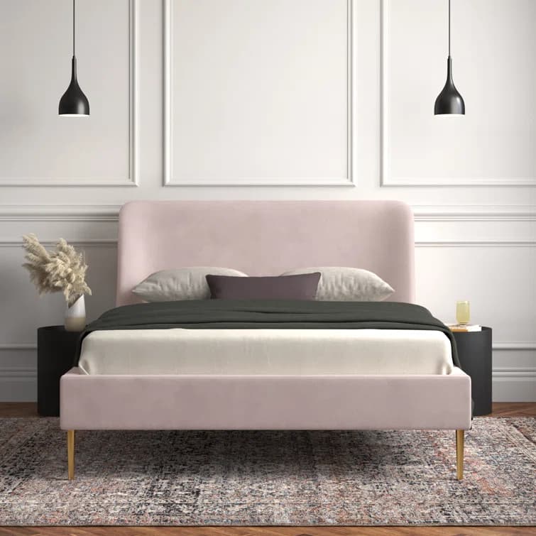 Venedy Wingback Bed thumbnail 1