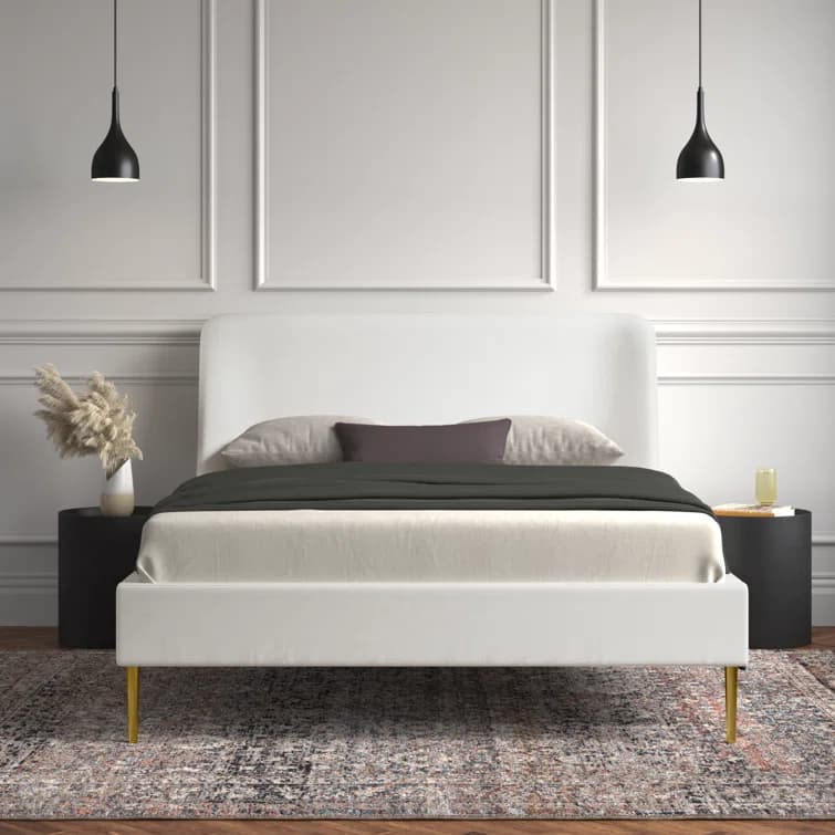 Venedy Wingback Bed thumbnail 2