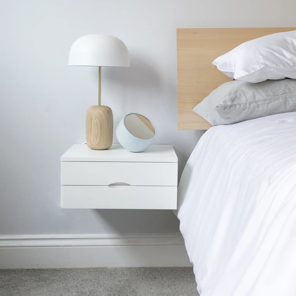 Wall Mounted White Night Stand furniture product