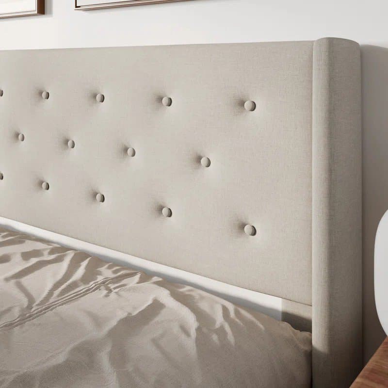 Wexford Button Wingback Bed thumbnail 2