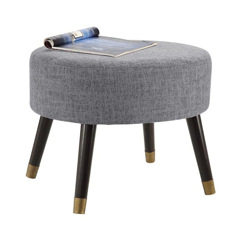 Wide Oval Cocktail Ottoman thumbnail 3