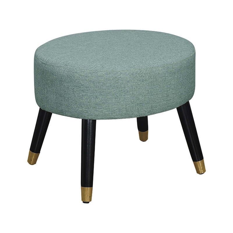 Wide Oval Cocktail Ottoman thumbnail 1