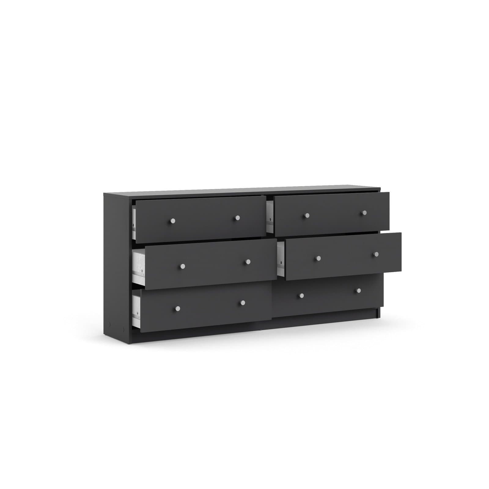 Zoe 6-Drawer Luxurious Double Dresser thumbnail 5