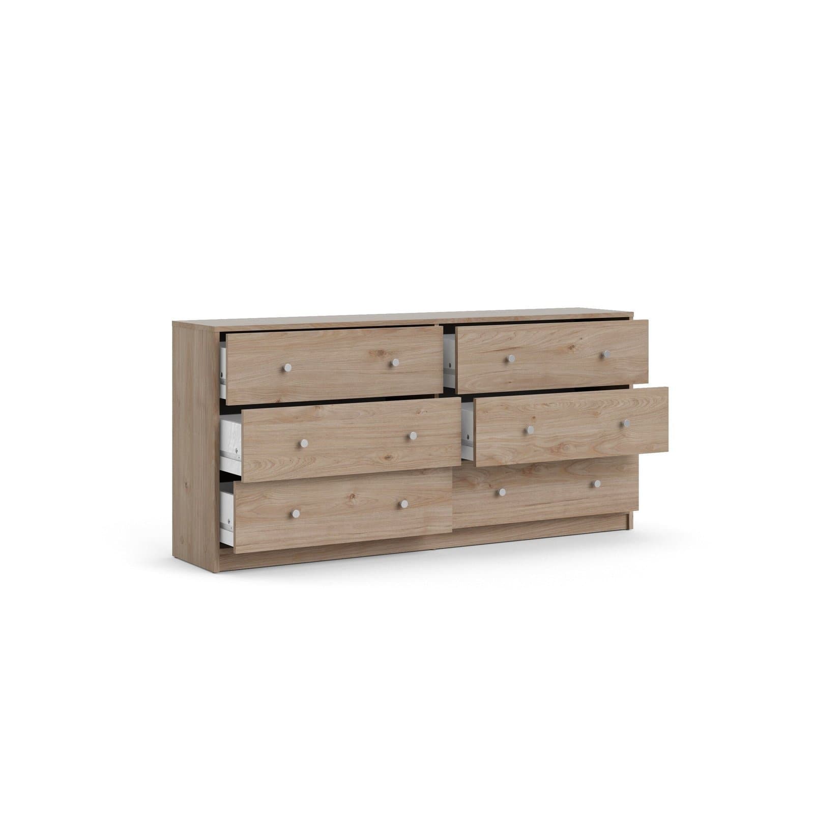 Zoe 6-Drawer Luxurious Double Dresser thumbnail 6