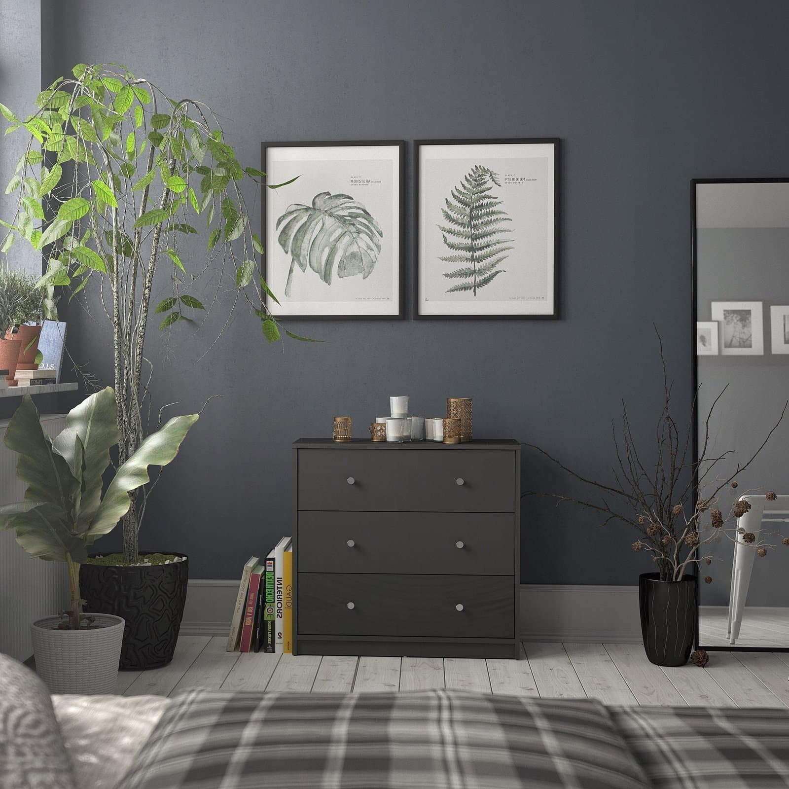 Zoe Elegant 3-drawer Chest thumbnail 11
