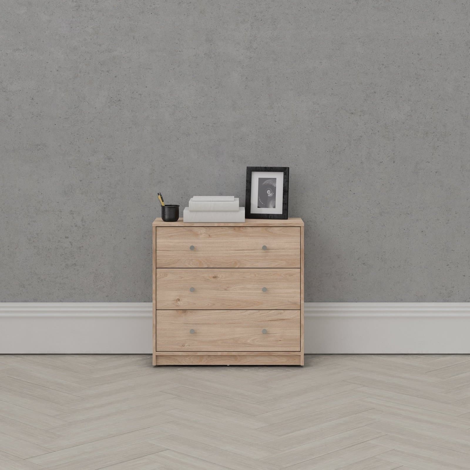 Zoe Elegant 3-drawer Chest thumbnail 5