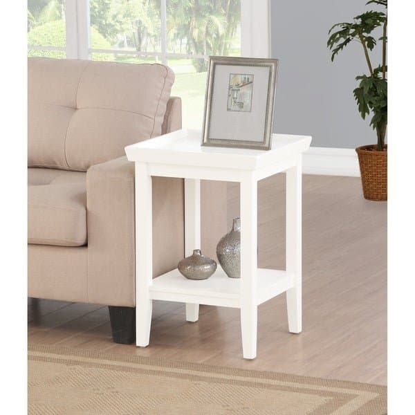 End Table with 2 Shelves main product image