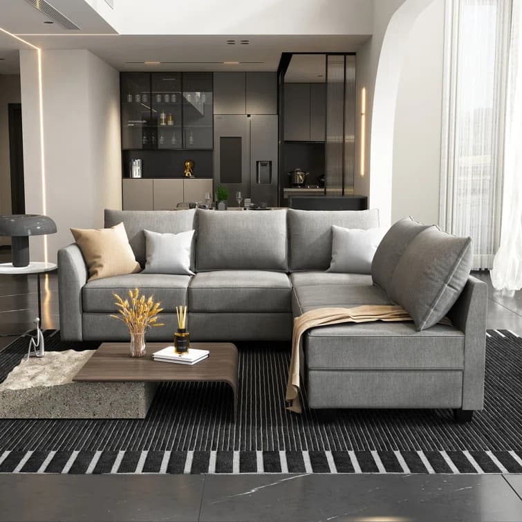 L-Shaped Modular Sectional Sofa main product image