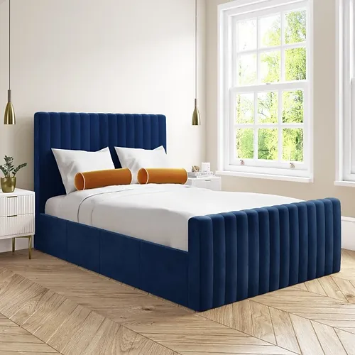 Mira Luxurious Channel Tufted Bed main product image