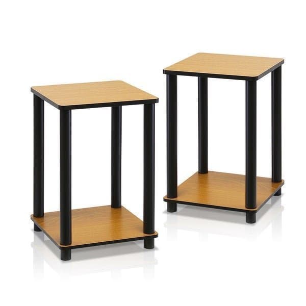 Set of 2 Wooden End Tables main product image